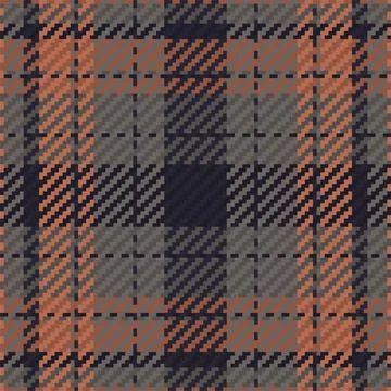 Seamless pattern of scottish tartan plaid. Repeatable background with check f Stockillustratie