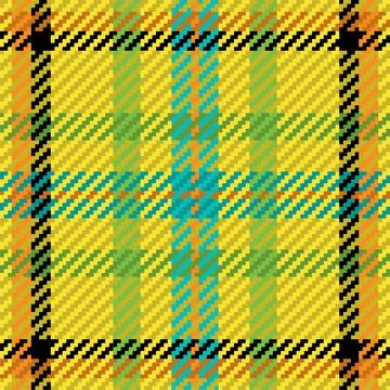 Seamless pattern of scottish tartan plaid. Repeatable background with check f Stock Illustration