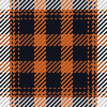 Seamless pattern of scottish tartan plaid. Repeatable background with check f Illustrazione stock