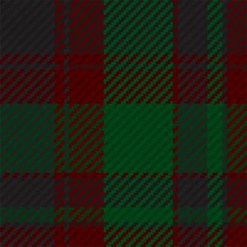 Seamless pattern of scottish tartan plaid. Repeatable background with check f Illustrazione stock
