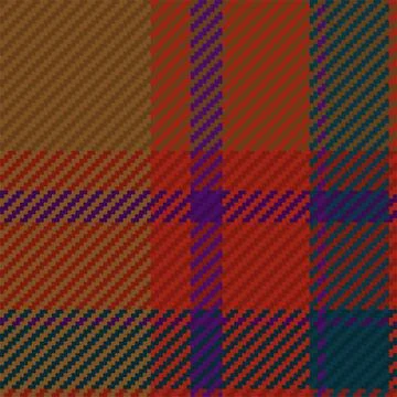 Seamless pattern of scottish tartan plaid. Repeatable background with check f 스톡 일러스트