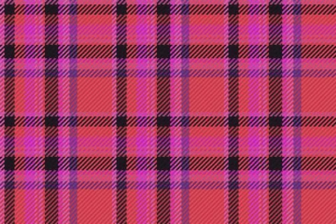 Seamless pattern of scottish tartan plaid. Repeatable background with check f Illustrazione stock