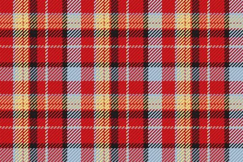 Seamless pattern of scottish tartan plaid. Repeatable background with check f Stockillustratie