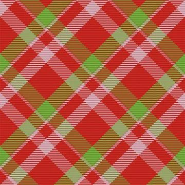 Seamless pattern of scottish tartan plaid. Repeatable background with check f Stock Illustration