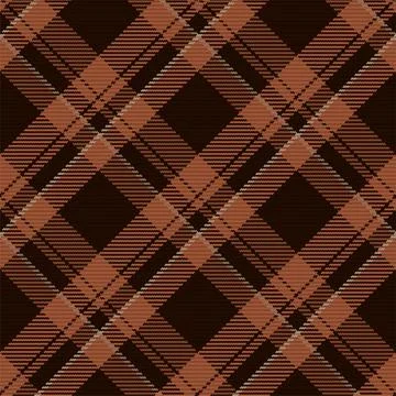Seamless pattern of scottish tartan plaid. Repeatable background with check f 库存插图
