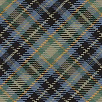Seamless pattern of scottish tartan plaid. Repeatable background with check f Stockillustratie