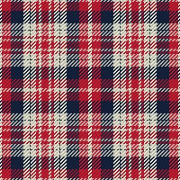 Seamless pattern of scottish tartan plaid. Repeatable background with check f 库存插图