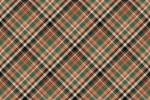 Seamless pattern of scottish tartan plaid. Repeatable background with check f 库存插图