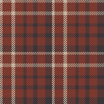 Seamless pattern of scottish tartan plaid. Repeatable background with check f 库存插图