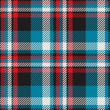 Seamless pattern of scottish tartan plaid. Repeatable background with check f Stockillustratie