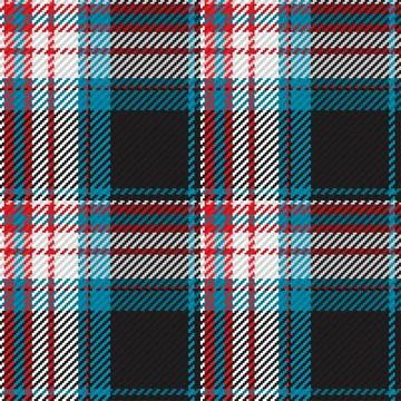 Seamless pattern of scottish tartan plaid. Repeatable background with check f Stock Illustration