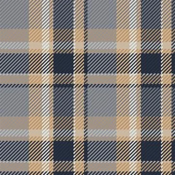 Seamless pattern of scottish tartan plaid. Repeatable background with check f Stock Illustration
