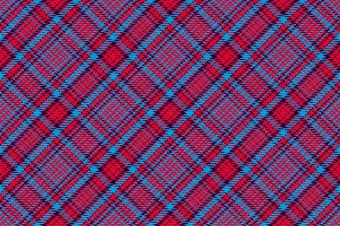 Seamless pattern of scottish tartan plaid. Repeatable background with check f 库存插图