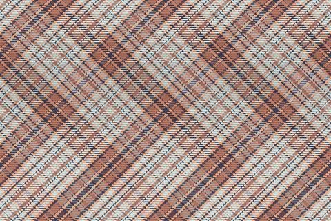 Seamless pattern of scottish tartan plaid. Repeatable background with check f Illustrazione stock