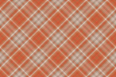 Seamless pattern of scottish tartan plaid. Repeatable background with check f Stock Illustration