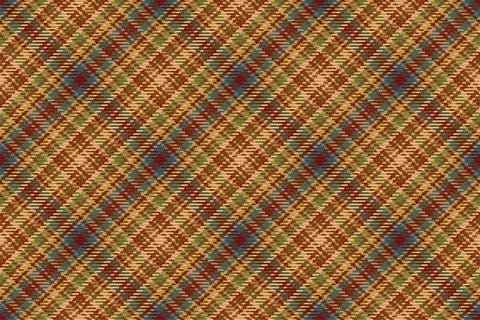 Seamless pattern of scottish tartan plaid. Repeatable background with check f 库存插图