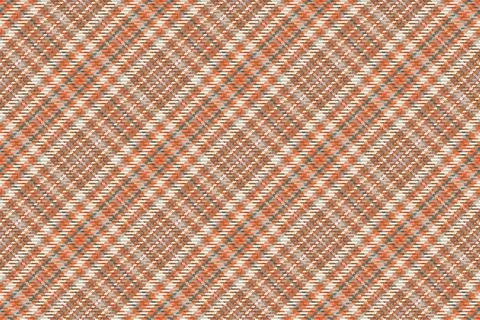 Seamless pattern of scottish tartan plaid. Repeatable background with check f Illustrazione stock
