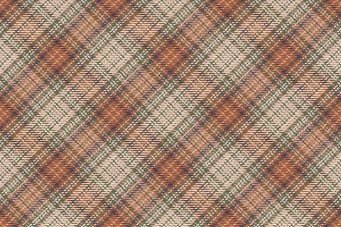 Seamless pattern of scottish tartan plaid. Repeatable background with check f Stock Illustration