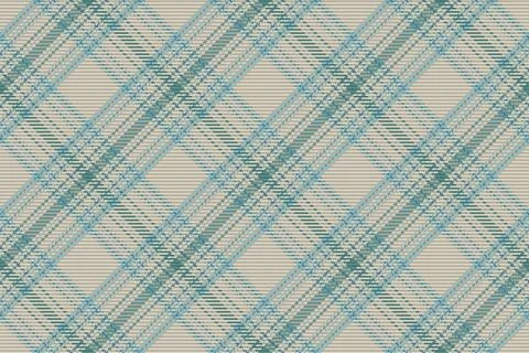Seamless pattern of scottish tartan plaid. Repeatable background with check f Stock Illustration
