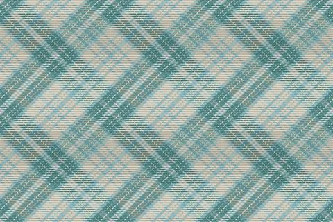 Seamless pattern of scottish tartan plaid. Repeatable background with check f Stock Illustration