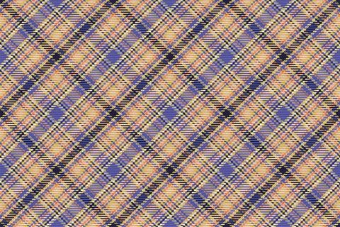 Seamless pattern of scottish tartan plaid. Repeatable background with check f 库存插图