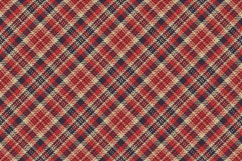 Seamless pattern of scottish tartan plaid. Repeatable background with check f イラスト素材