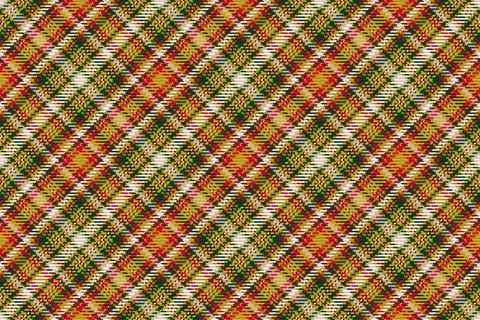 Seamless pattern of scottish tartan plaid. Repeatable background with check f 스톡 일러스트