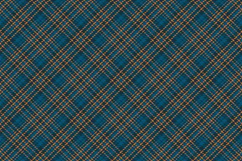 Seamless pattern of scottish tartan plaid. Repeatable background with check f Illustrazione stock