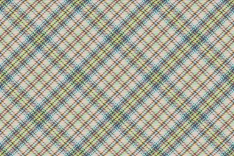 Seamless pattern of scottish tartan plaid. Repeatable background with check f Stock Illustration
