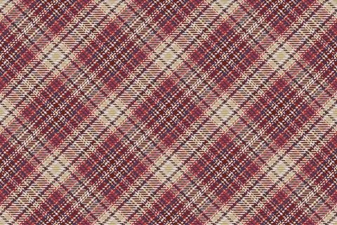 Seamless pattern of scottish tartan plaid. Repeatable background with check f Illustrazione stock