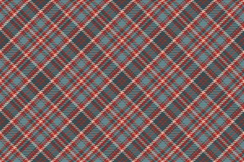 Seamless pattern of scottish tartan plaid. Repeatable background with check f Stockillustratie