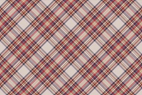 Seamless pattern of scottish tartan plaid. Repeatable background with check f Stockillustratie