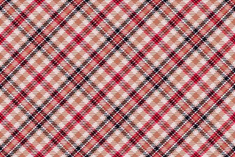 Seamless pattern of scottish tartan plaid. Repeatable background with check f Stock Illustration