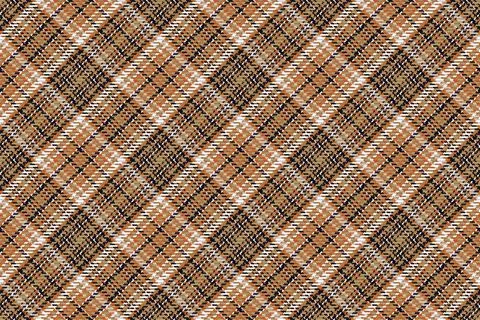 Seamless pattern of scottish tartan plaid. Repeatable background with check f 库存插图