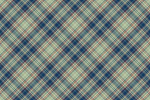 Seamless pattern of scottish tartan plaid. Repeatable background with check f Illustrazione stock