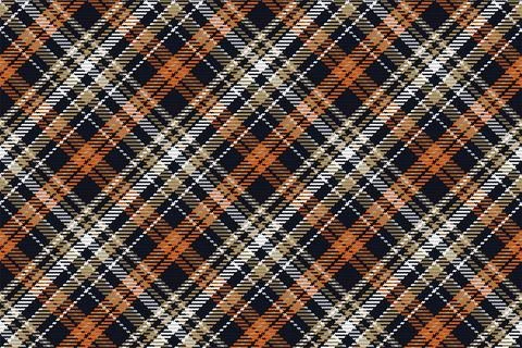 Seamless pattern of scottish tartan plaid. Repeatable background with check f 库存插图