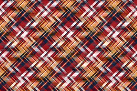Seamless pattern of scottish tartan plaid. Repeatable background with check f 스톡 일러스트
