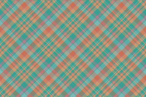 Seamless pattern of scottish tartan plaid. Repeatable background with check f Stock Illustration