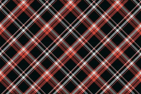 Seamless pattern of scottish tartan plaid. Repeatable background with check f 库存插图