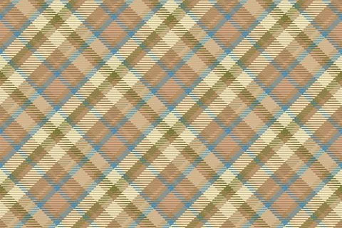 Seamless pattern of scottish tartan plaid. Repeatable background with check f 库存插图