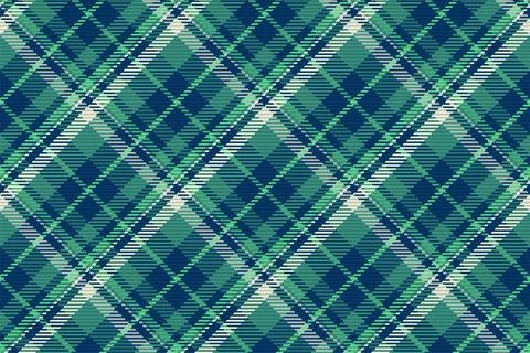 Seamless pattern of scottish tartan plaid. Repeatable background with check f Illustrazione stock
