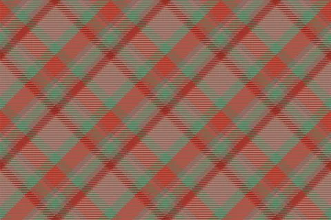 Seamless pattern of scottish tartan plaid. Repeatable background with check f 库存插图