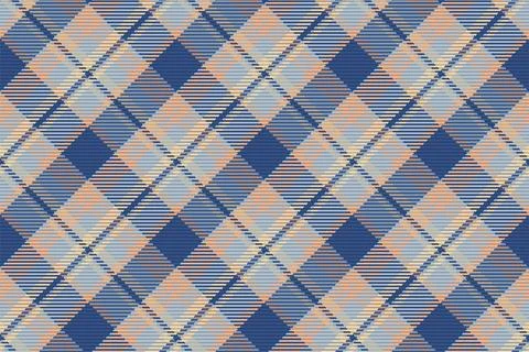 Seamless pattern of scottish tartan plaid. Repeatable background with check f Stock Illustration