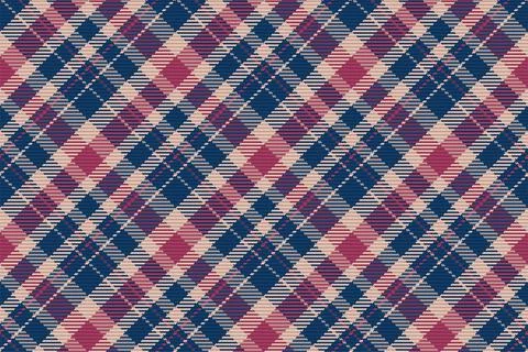 Seamless pattern of scottish tartan plaid. Repeatable background with check f Stock Illustration