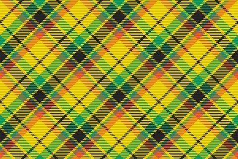 Seamless pattern of scottish tartan plaid. Repeatable background with check f Stock Illustration