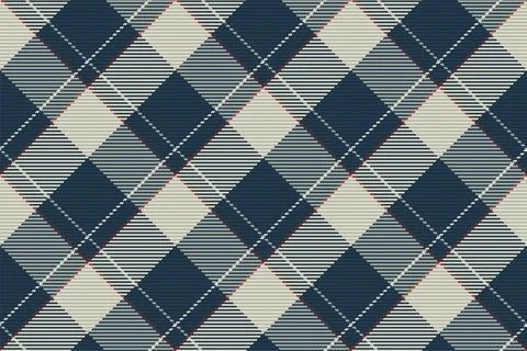 Seamless pattern of scottish tartan plaid. Repeatable background with check f 스톡 일러스트