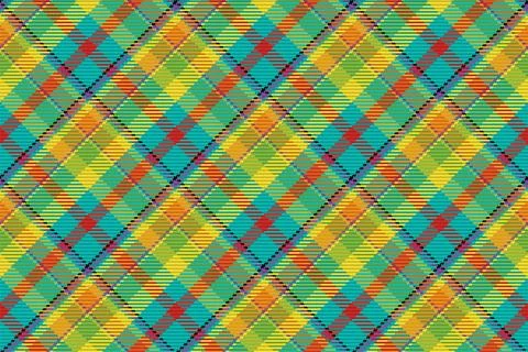 Seamless pattern of scottish tartan plaid. Repeatable background with check f 库存插图