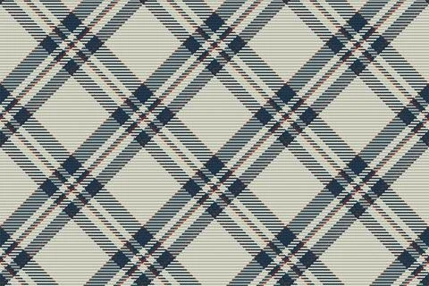 Seamless pattern of scottish tartan plaid. Repeatable background with check f Stock Illustration