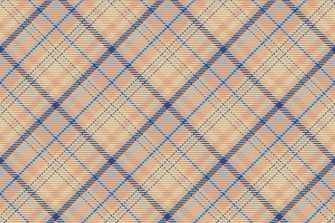 Seamless pattern of scottish tartan plaid. Repeatable background with check f 库存插图