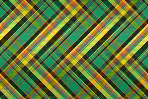 Seamless pattern of scottish tartan plaid. Repeatable background with check f Illustrazione stock